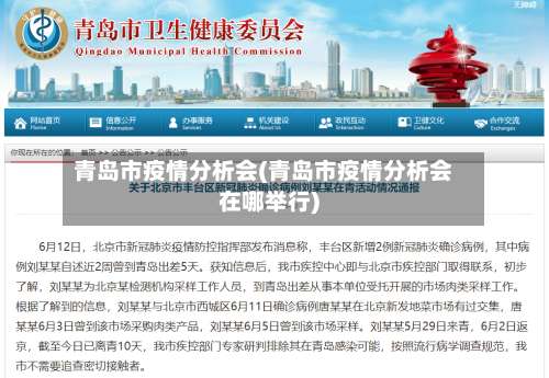 青岛市疫情分析会(青岛市疫情分析会在哪举行)-第2张图片