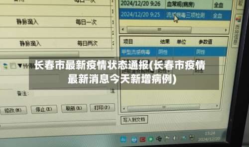 长春市最新疫情状态通报(长春市疫情最新消息今天新增病例)-第1张图片