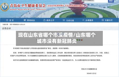 现在山东省哪个市没疫情/山东哪个城市没有新冠肺炎-第1张图片